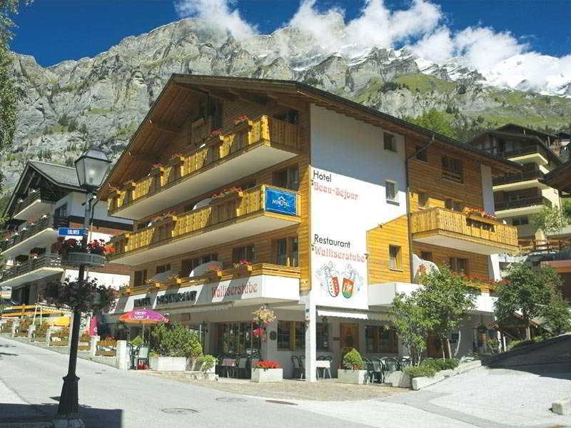 Hotel Beau-Sejour Leukerbad Exterior foto